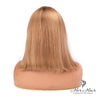 Honey Blonde with Dark Root BOB Wig